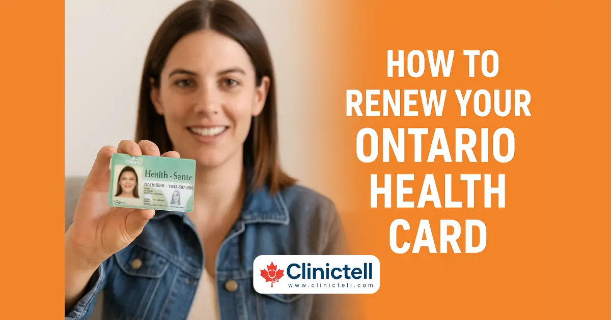 What You Need to Renew Your Ontario Health Card