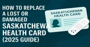 How to Replace a Lost or Damaged Saskatchewan Health Card